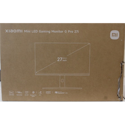 SALE OUT. Xiaomi Mini LED Gaming Monitor G Pro 27i EU | SALE OUT. Xiaomi | Mini LED Gaming Monitor G Pro 27i EU | 27 " | LED | 16:9 | 180 Hz | 1 ms | 2560 x 1440 pixels | HDMI ports quantity 2 | Warranty 24 month(s) |...