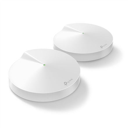 TP-LINK | Home Mesh Wi-Fi System | Deco M9 Plus (2-Pack) | 802.11ac | 400+867+867 Mbit/s | 10/100/1000 Mbit/s | Ethernet LAN (RJ-45) ports 2 | Mesh Support Yes | MU-MiMO Yes | No mobile broadband | Antenna type 8xInte...