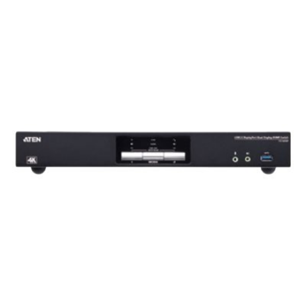 Aten | 2 Port USB 3.0 4K DisplayPort Dual Display KVMP Switch | CS1942DP