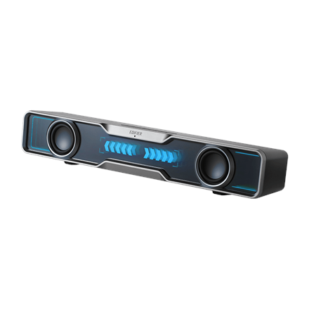 Edifier | PC Speaker with Quality Sound and Splendid Light Effects | QS30 | 2.5 W | Bluetooth | Wireless connection | 85 dB | Black
