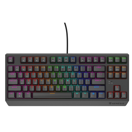 Genesis THOR 230 | Mechanical Gaming Keyboard | Wired | US | Outemu Red | Black