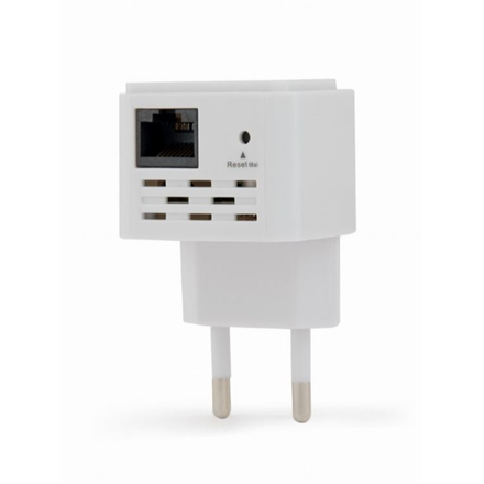 Gembird | Wi-Fi repeater | WNP-RP300-03 | 2.412-2.484 GHz | 300 Mbit/s | 10/100 Mbit/s | Ethernet LAN (RJ-45) ports 1 | Antenna type 2xInternal