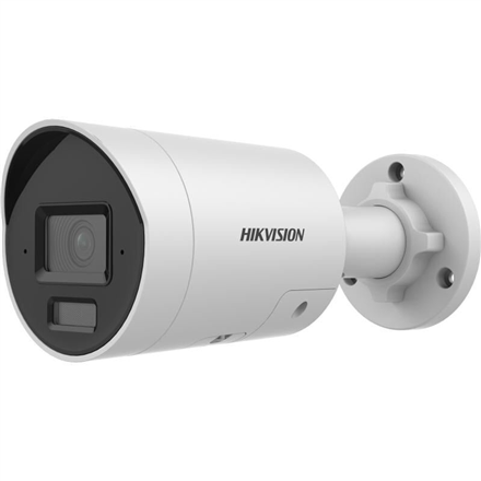 Hikvision Acusense Smart Hybrid Light Fixed Network Camera | DS-2CD2083G2-LI2U | Bullet | 8 MP | 2.8-6mm/F1.6 | Power over Ethernet (PoE) | IP67 | H.265/H.264/H.264+/H.265+ | microSD/microSDHC/microSDXC card, up to 51...