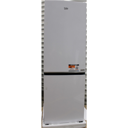 SALE OUT. BEKO Refrigerator | B3RCNA344HW1 | Energy efficiency class E | Free standing | Combi | Height 179.6 cm | No Frost system | Fridge net capacity 209 L | Freezer net capacity 92 L | Display | 37 dB | White | DA...
