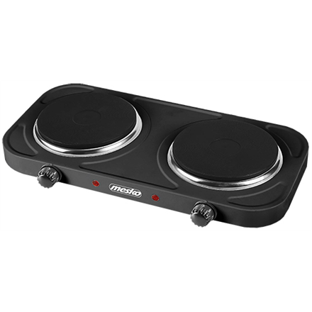 Mesko | Electric stove | MS 6509 | Number of burners/cooking zones 2 | Electric | Black