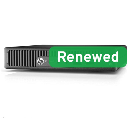 HP Renewed Grade B | ProDesk 400 G2 DM | Intel Core i3 | i3‑6100T | 8 GB | SSD | 128 GB | Intel HD Graphics 530 | Windows 11 Home