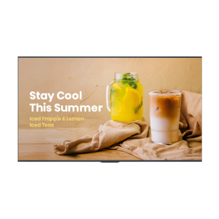 Hisense | Digital Signage Display | 43DP30FE | 43 " | Landscape/Portrait | 16/7 | Android | Wi-Fi | 8 ms | 178 ° | 178 ° | 350 cd/m²