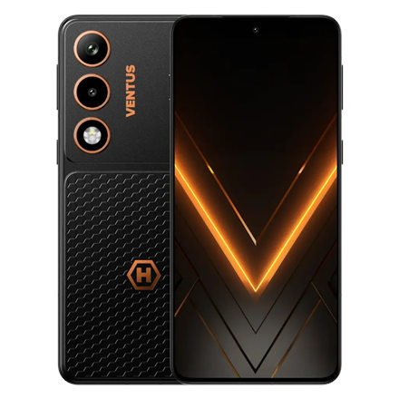 Hammer Ventus 5G | Smartphone | Black | 6.77 " | AMOLED | 2392 x 1080 pixels | MediaTek | Dimensity 7100 | Internal RAM 8 GB | 256 GB | Dual SIM | 3G | 4G | 5G | Main camera resolution 108 MP | Android | Secondary cam...