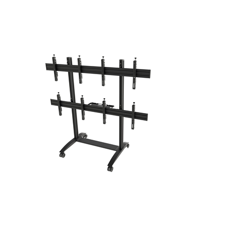 EDBAK VWTA2257-L Video Wall Trolley, modular 2x2, for 50-57" Screens, Landscape | EDBAK | Other | VWTA2257-L Video Wall Trolley, modular 2x2 | 50-57 " | Maximum weight (capacity) 220 kg | Black