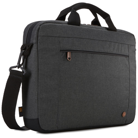 Case Logic | Era Attaché | Fits up to size 14 " | Messenger - Briefcase | Shoulder strap | Obsidian