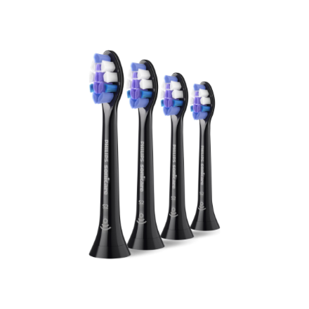 Philips HX6054/88 Sonicare Sensitive | Replacement brush heads | Heads | For adults | Number of brush heads included 4 | Black