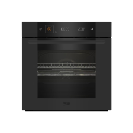 BEKO Oven | MBBIMA10600MTPSWE | 72 L | Electric | Pyrolysis | Touch control | Steam function | Convection | Height 59.5 cm | Width 59.4 cm | Black