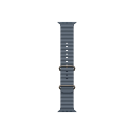 Apple 49mm Anchor Blue Ocean Band - Natural Titanium Finish | Apple