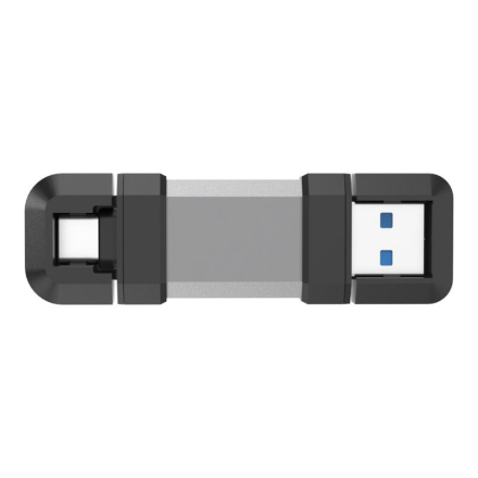 Silicon Power Dual USB Drive | Mobile C51 | 64 GB | USB Type-C/Type-A | Silver