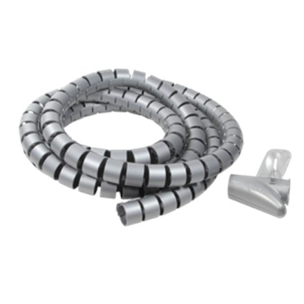 Cable Spiral Wrapping Band 2500*25 mm, silver