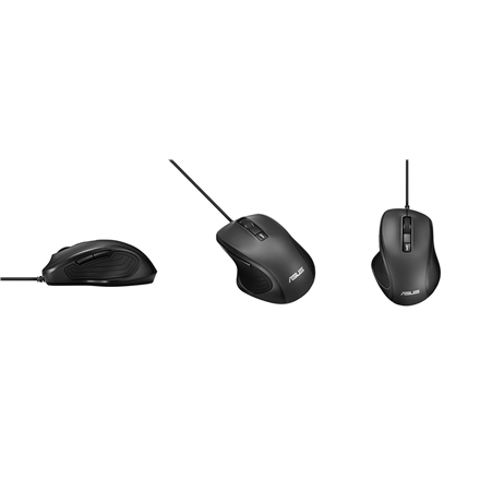 Asus | Ergonomic Mouse | UX300 PRO | Wired optical | Wired optical mouse | USB 2.0 | Black