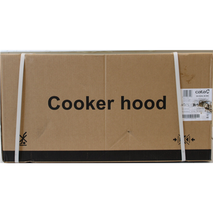 SALE OUT. Cata Hood GA DUAL 60 WH Width 60cm, Max 737 m³/h, Stainless steel | CATA GA DUAL 60 WH | Hood | Canopy | Energy efficiency class A++ | Width 60 cm | Touch sensitive | 737 m³/h | LED | Stainless steel | DAMAG...