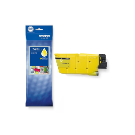 Brother LC528XLY Yellow Ultra High Yield Inkjet Cartridge | Brother