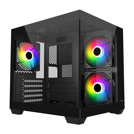 FSP Case | S140-BA | Mini-ITX, uATX(M-ATX) | Black