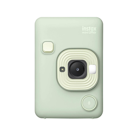 Fujifilm | Instant Camera | Instax mini LiPlay | Lithium-Ion (Li-Ion) | Matcha Green | 10cm - ∞ | 1600