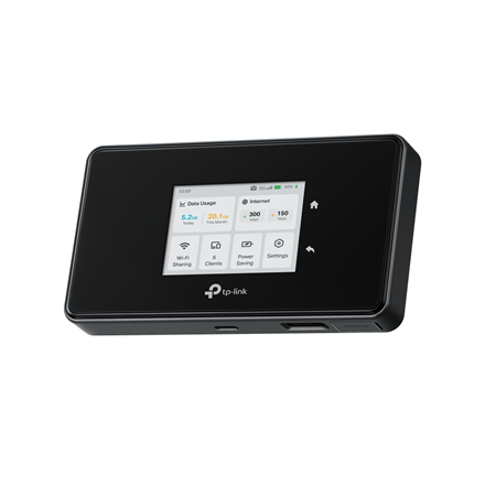 TP-LINK | 5G Mobile Wi-Fi M8550 | M8550 | 802.11ax | Mesh Support No | MU-MiMO No | 5G