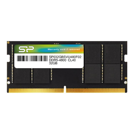 Silicon Power | SP032GBSVU480F02 | 32 GB | DDR5 | 4800 MHz | PC/server | Registered No | ECC Yes