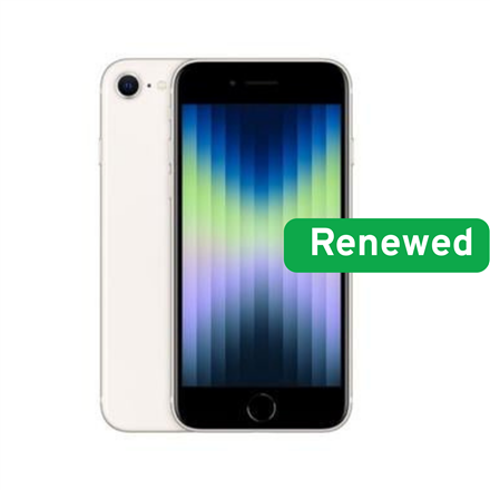 Apple Renewed Grade C | Apple iPhone SE (2020) | White | 4.7 " | Retina HD | A13 Bionic | 3 GB | 64 GB | iOS