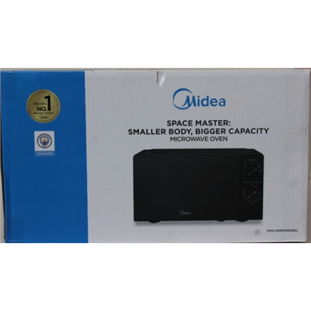 SALE OUT. Midea MMO-MMP01MZ(BK) Microwave oven | Midea Microwave oven | MMO-MMP01MZ(BK) | Free standing | 700 W | 20 L | Black | DAMAGED PACKAGING, SCRATCHED (RIGHT SIDE - TOP)