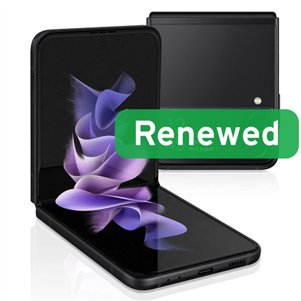 Samsung Renewed Grade C | Galaxy Z Flip 3 | Phantom Black | 6.7 " | 128 GB | 5G