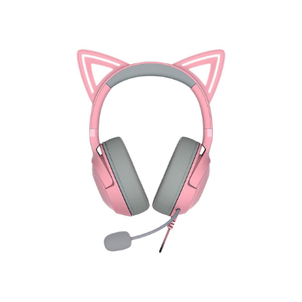 Razer | Headset | Kraken Kitty V2 | Yes | Wired | On-Ear | USB Type A | Quartz