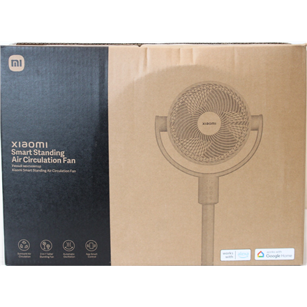 SALE OUT. Smart Standing Air Circulation Fan EU | Stand Fan | Diameter 32 cm | Number of speeds 100 | Oscillation | White | DEMO