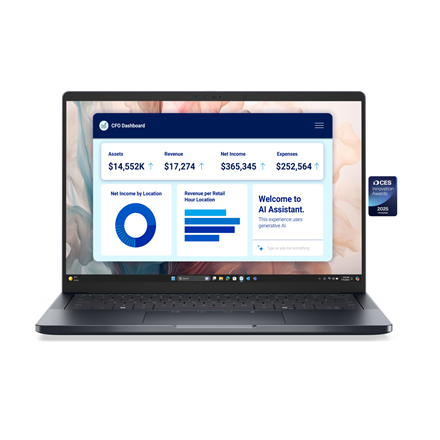 Dell Pro Premium 14 PA14250 | 14 " | FHD+ | Anti-glare | Intel Core Ultra 7 | 266V | 16 GB | LPDDR5x | Solid-state drive capacity 512 GB | Intel Arc Graphics | Windows 11 Pro | Bluetooth version 5.4 | Keyboard languag...