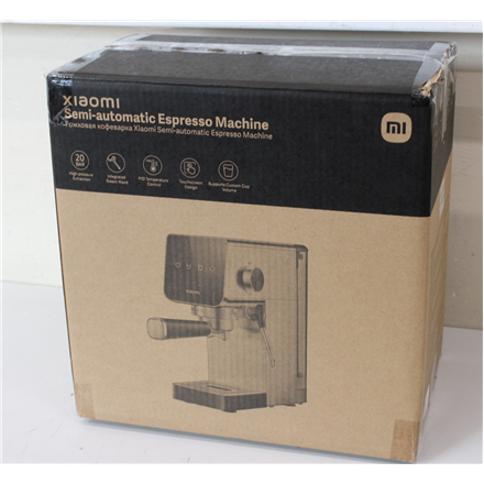 SALE OUT. Xiaomi Espresso Machine | Pump pressure 20 bar | Built-in milk frother | Semi-automatic | 1350 W | Silver/Black | UNPACKED, SCRATCHED ON CORPUS AND ACCESSORIES