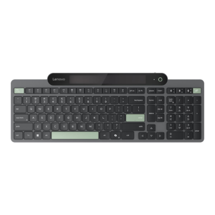 Lenovo Self-Charging Bluetooth Keyboard | Keyboard | Bluetooth | US Euro | Black