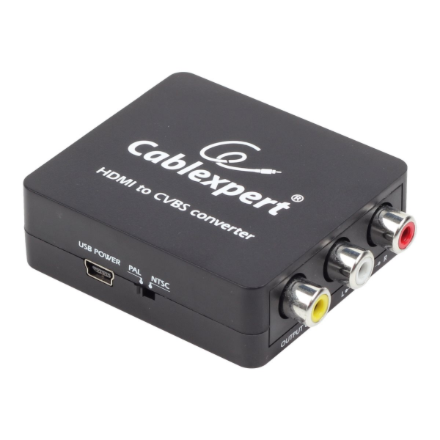 Gembird DSC-HDMI-CVBS-001 HDMI to CVBS (+ stereo audio) Converter | Cablexpert
