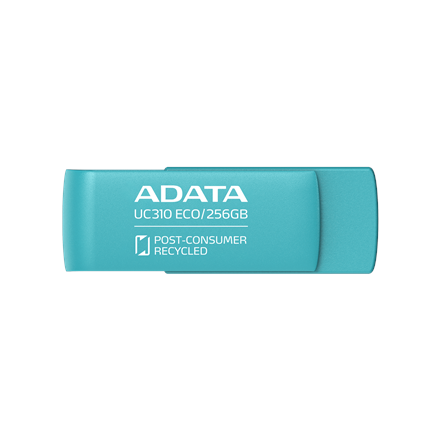 ADATA | USB Flash Drive | UC310 ECO | 256 GB | USB Type-A | Green