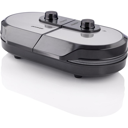 Gorenje | Mini Grill, Waffle plate | WM1400SB | Electric Grill | 1400 W | Diameter 18 cm | Black