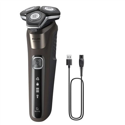 Philips Shaver | S5886/30 | Operating time (max) 60 min | Wet & Dry | Lithium-ion | Black
