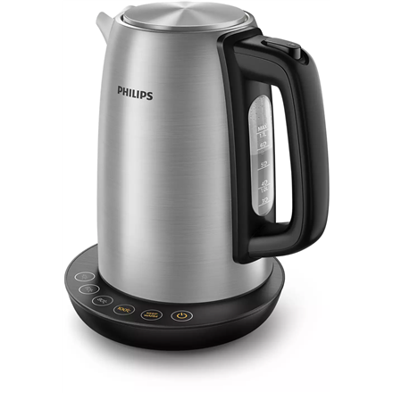 Philips | Kettle | HD9359/90 | Electric | 2200 W | 1.7 L | Plastic/Stainless Steel | 360° rotational base | Grey