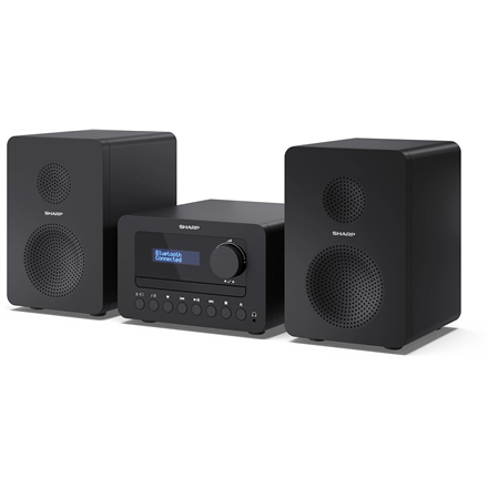 Sharp XL-B520D(BK) Tokyo Hi-Fi Micro System 2.0, FM/DAB/DAB+/USB, CD, Bluetooth 5.0, Aux-in, Black | Sharp | Tokyo Hi-Fi Micro System 2.0 | XL-B520D(BK) | Bluetooth | Black