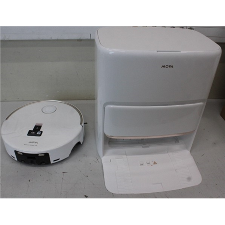 SALE OUT. MOVA Z60 Ultra Roller Complete Robot Vacuum, White | MOVA Robot Vacuum | Z60 Ultra Roller Complete | Wet&Dry | 6400 mAh | Dust capacity 3.2 L | 28000 Pa | White | USED, DIRTY, SCRATCHED | 36 month(s)