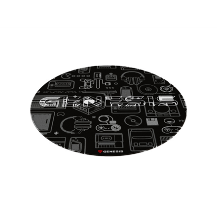 Genesis Protective Floor Mat Tellur 300 Round Gear Floor Mat | Polyester | Multicolor