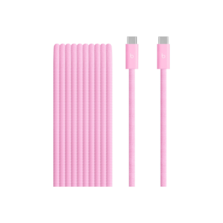 Apple 240W USB-C to USB-C Braided Cable (3m) - Power Pink | Apple