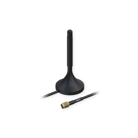 Teltonika Wi-Fi Magnetic SMA Antenna | PR1KRF30 | Magnetic | Gain 3 dB | 2400-2500 GHz | Antenna connector type RP-SMA Male