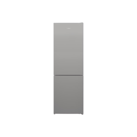 INDESIT Refrigerator | INKS 1361 S4E | Energy efficiency class E | Free standing | Combi | Height 185.2 cm | Fridge net capacity 223 L | Freezer net capacity 120 L | 38 dB | Silver