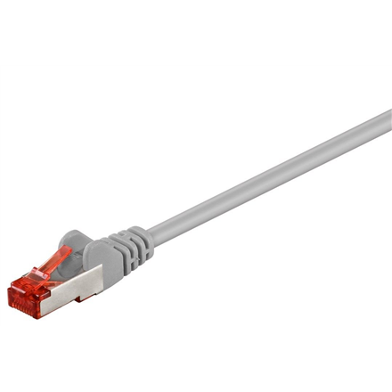 Goobay | CAT 6 patch cable S/FTP (PiMF) | 93572 | Grey RJ45 Male | RJ45 Male