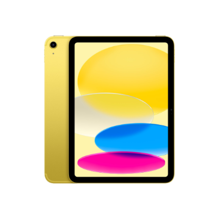 Apple | iPad Wi-Fi + Cellular | 11 " | Yellow | IPS, Liquid Retina | 2360 x 1640 pixels | Apple A16 | 256 GB | 3G | 4G | 5G | Wi-Fi | Front camera | 12 MP | Rear camera | 12 MP | Bluetooth | 5.3 | iPadOS | USB-C charg...