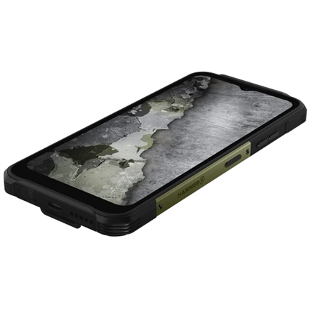 Hammer | Construction 2 | Green | 6.58 " | 1080 x 2408 pixels | Mediatek | Dimensity 6300 | Internal RAM 6 GB | 128 GB | Dual SIM | 3G | 4G | 5G | Main camera resolution 50 MP | Android | 14 | 6500 mAh