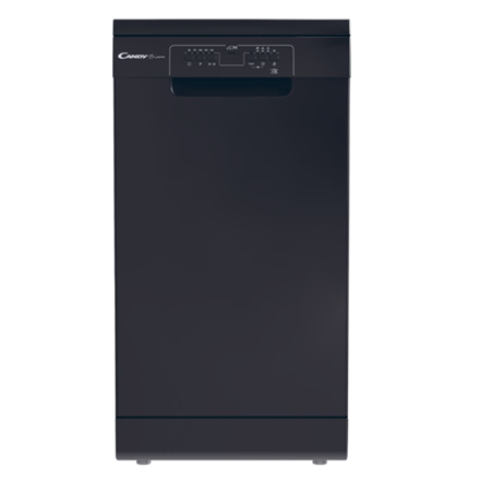 Candy Dishwasher | CDPH 2L1047B | Free standing | Width 45 cm | Number of place settings 10 | Number of programs 5 | Energy efficiency class E | Inox