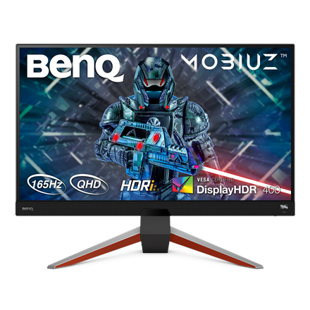Benq | Monitor | EX2710Q | 27 " | IPS | QHD | 16:9 | 144 Hz | 1 ms | 2560 x 1440 | 400 cd/m² | HDMI ports quantity 2 | Dark grey